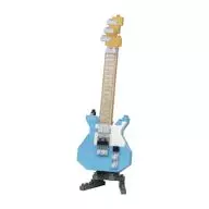 Nanoblock NBC_ 346 Electrical Guitar Pastel Blue