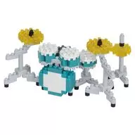 Nanoblock NBC _ 348 Drum Set Green