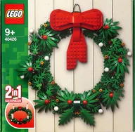 LEGO クリスマスリース 2-in-1 「レゴ アイコニック」 40426