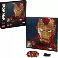 Lego Iron Man "Lego Art Marvel Studio" 31199