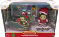 Mr.Lion's Winter Sleigh-獅子聖誕老人的聖誕節SET-"Sylvanian Families>