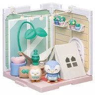 Pokepeace House ベランピングテラス Rowlet & Piplup "Pocket Monsters"