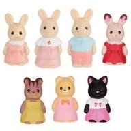 Conjunto de 7 tipos "Sylvanian Families Figure Collection 2"