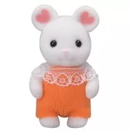 Baby marshmallow rat "Sylvanian Families"