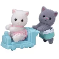 Persian Cat Twin "Sylvanian Families"