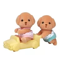 トイプードルのふたごちゃん 「シルバニアファミリー」