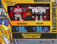IRONHIDE & PROWL - I Ana Hyde & Proll - "Transformers Buzzworthy Bumblebee" TF Generations Target Limited