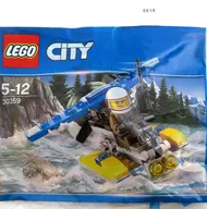 LEGO 山のポリス 水上飛行機 ミニセット 「レゴ シティ」 30359