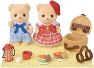 Biscuit熊的兄弟-郊游午餐SET-"Sylvanian Families"