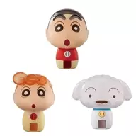 3-Type Set "Ouchide Gashapon CRAYON Shinchan"