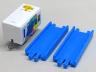 E257系あずさ(中間車)+直線レール2本 「カプセルプラレール 25周年特別版 いっしょにあそぼう!鉄道と道路をむすぶ鉄橋編」