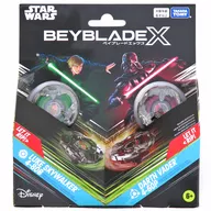 BX-00 ダブルスターター スター・ウォーズ ルーク・スカイウォーカー4-80B/ダース・ベイダー4-60P 「BEYBLADE X」 B4ストア＆タカラトミーモール＆セブンネット限定
