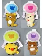 全4種セット クレーンにぶらさがりぶるぶるぬいぐるみ 「リラックマ」