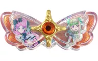 プリキュアキラルンリボン キュアズキューン＆キュアキッスver. 「キミとアイドルプリキュア♪」 オリジナルキラルンリボン サマーキャンペーン配布品
