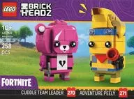 LEGO アドベンチャーピーリーとピンクのクマちゃん 「レゴ ブリックヘッズ」 40760
