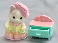 4.ラテネコの赤ちゃん 「シルバニアファミリー 赤ちゃん家具コレクション -ゆめいろマーメイド-」 ローソン限定
