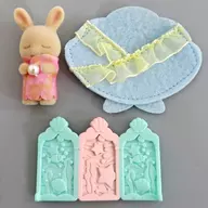 6.みるくウサギの小さい赤ちゃん 「シルバニアファミリー 赤ちゃん家具コレクション -ゆめいろマーメイド-」 ローソン限定