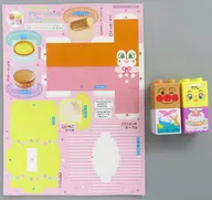 ケーキやさんブロック＆ドリームケーキワゴンセット 「アンパンマン」 ベビーブック 2025年12月号付録