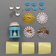 はちわれ 「本当に作れる!ねこねこ缶バッジメーカーマスコット」