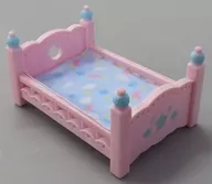 7.ピンクベッド(ほし) 「シルバニアファミリー 赤ちゃんベッド ～ゆめいろカラー～」 シルバニアファミリーくじ景品