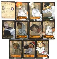 約束のネバーランド キャラクターカード 週刊少年ジャンプ2017年38号抽選賞品