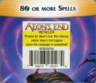 イーオンズ・エンド：エコーストーン＆スプリンターミサイル プロモ 英語版 (Aeon’s End： Echo Stone and Splinter Missile Promo)