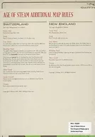 蒸気の時代 拡張セット ニューイングランド/ピッツバーグ ＆ スイス (Age of Steam Deluxe Expansion： New England/Pittsburgh ＆ Switzerland Maps)