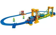[Damaged / Missing inner box] Plarail Kikansha Thomas Wobble Suspension Bridge Set "Kikansha Thomas"