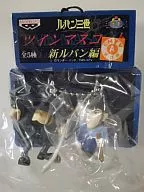 Lupin III Twin Mascot New Lupin Edition, Dimension & Goemon