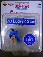 Konata Izumi neck strap Rakki Risa ver. "Ichiban KUJI Premium Lucky Star Rakki Guranpuri" F Prize