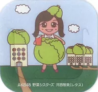 河西智美(レタス) AKB48 野菜シスターズ ブッククリップ 「カゴメ 野菜生活キャンペーン」