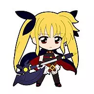 フェイト・テスタロッサ(バリアジャケット) ねんどろいどぷらす トレーディングラバー ストラップ 「魔法少女リリカルなのは The MOVIE 1st」