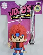 JOJO'S BIZARRE ADVENTURE x Pansonworks Key Holder Dio (red) that can also be used as a strap