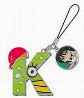 Kotaro Katsura Metal Initial Strap "Ichiban KUJI GINTAMA" I Award