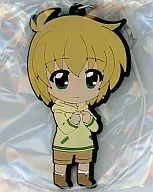 Yuno Scrya (Plain Clothes) Magical Girl Lyrical NANOHA The MOVIE 1st SCENE02 Nendoroid Pulasu Trading Rubber Strap