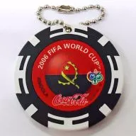 Angola casino chip key holder "2006 World Cup Coca-Cola Challenge Chip Campaign"