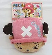 チョッパー(帽子：青文字) リール付ぬいぐるみパスケース 「ワンピース」