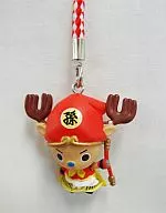 Chopperman (Sun Gohan Ending Ver.) Netsuke Strap "Dragon Ball Z x ONE PIECE" Shonen Jump 40 th Anniversary Dream of the Best Collaboration