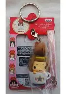 Ritsu Tainaka "Capybara-san x K-on!" A key holder that can also be used as a strap.