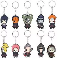 10 Kinds Set NARUTO Shippusen Rubber Key Holder Collection Vol. 2