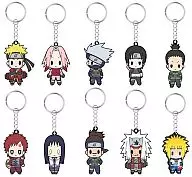 10 Kinds Set NARUTO Shippusen Rubber Key Holder Collection Vol. 1