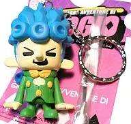 Giorno Jovaana (blue hair) Key holder 2 "JOJO'S BIZARRE ADVENTURE x Pansonworks" that can also be used as a strap.