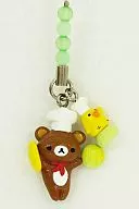 リラックマ チャームストラップ 「リラックマ ～メロンパンでだららん～」 海老名限定