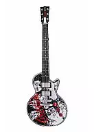 Coca-Cola 0 Design (negro) original paper guitar "Let's open Coca-Cola and get one with music" 2011 Campaign Prize