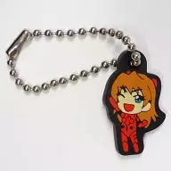 Soryu Asuka Langley Rubber Keychain "Pachinko Shin-Century Evangelion - Apostólico Again"