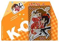 "K-on! Metallic Plate 2" by Yui and Azusa
