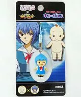 Ayanami Ray (uniforme) Kejon Netsuke "Rose O'Neill Kepie x Neon Genesis Evangelion"