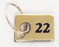 22 Birthday Accessories Date Plate