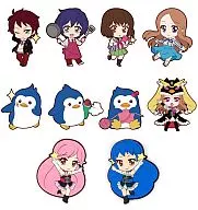 All 10 kinds set Mawaru Penguindrum Nendoroid Pulasu Trading Rubber Strap