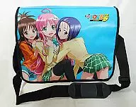 Lala, Mikan Yuki & Haruna Sairenji Messenger Bag (blue) "TO LOVE RU - To Love Ru"